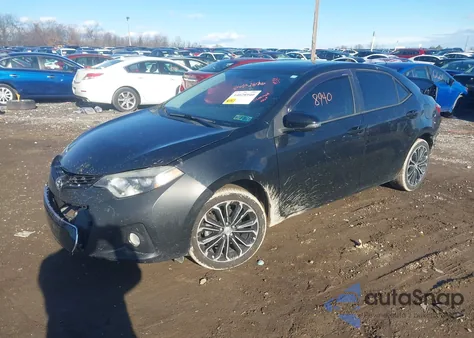 2014 Toyota Corolla S Plus from USA, damaged, VIN 2T1BURHE4EC040774